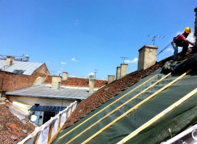 Reabilitari structurale si amenajari la Palatul Rh&eacute;dey